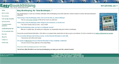 Desktop Screenshot of easybookkeeping.com